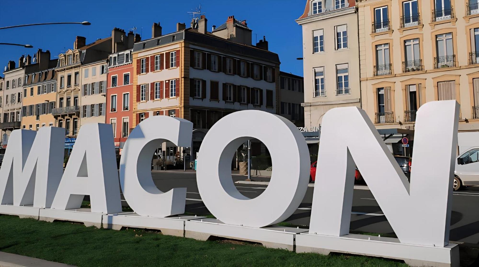 Ferienwohnung Le Maconnais - Hyper Centre Macon - Parking Gratuit - A 600M De La Gare Exterior foto